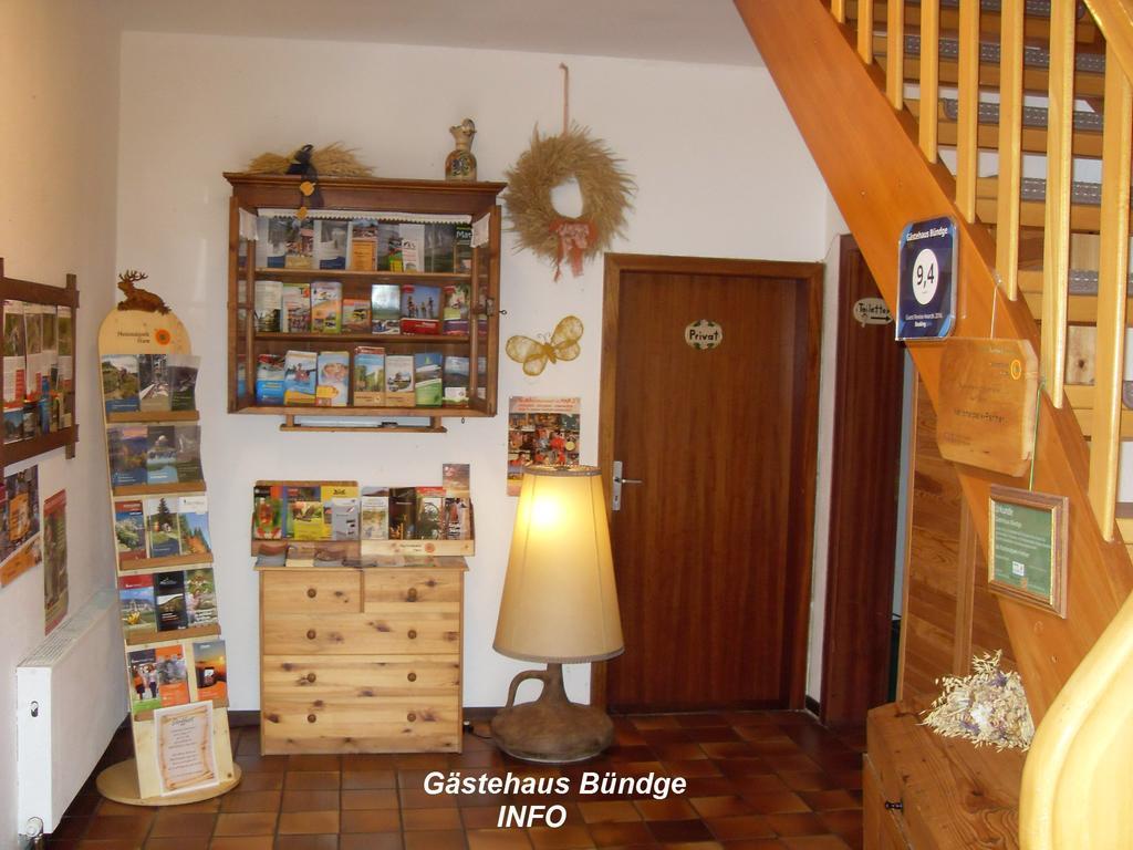 Gaestehaus Buendge Kamschlacken Екстериор снимка